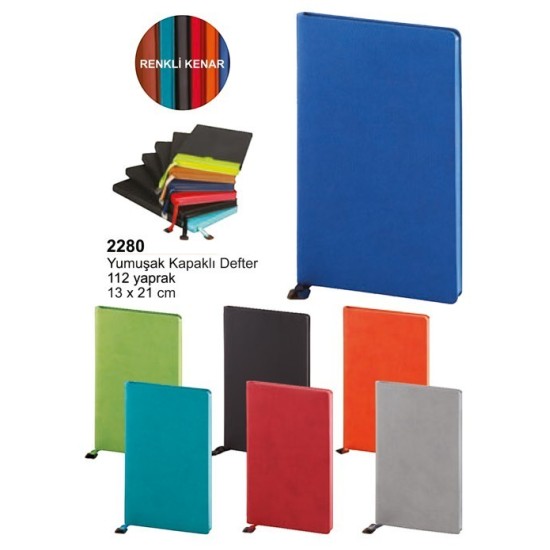 Yumuşak Kapaklı Defter 2280