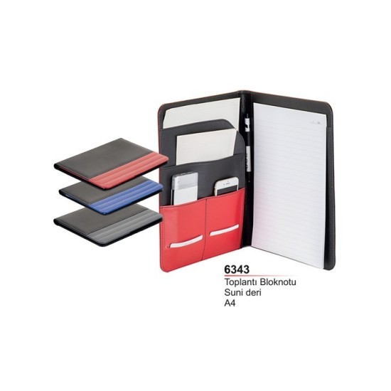 A4 Boy Toplantı Bloknotu 6343