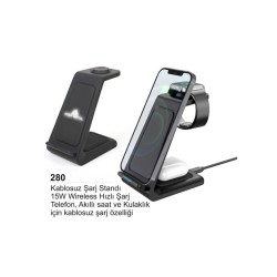 Kablosuz Şarj Standı 280