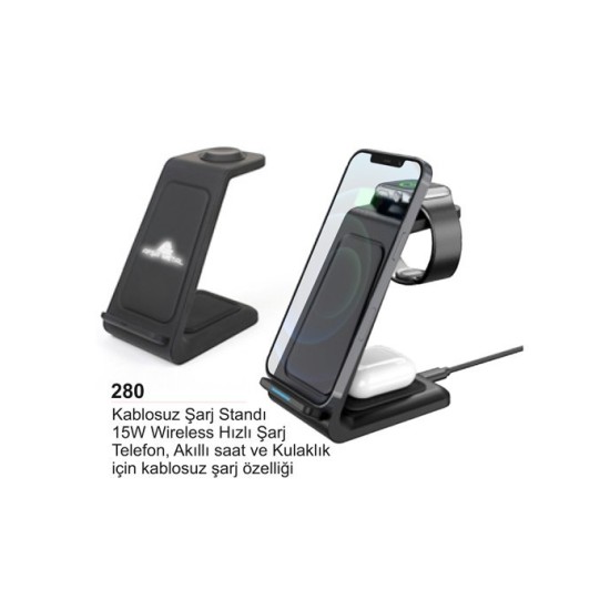 Kablosuz Şarj Standı 280