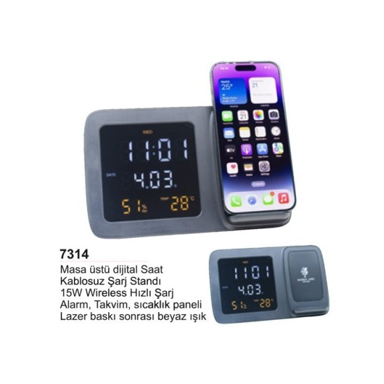 Kablosuz Şarj Standı 7341