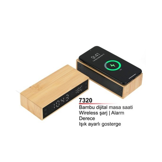 Bambu Dijital Masa Saati 7320
