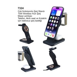 Çok Fonksiyonlu Şarj Standı 7324