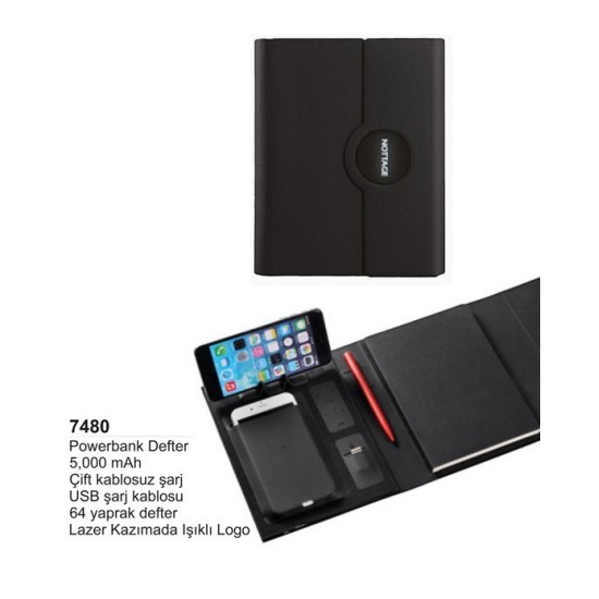 5000 mAh Powerbank Organizer 7480