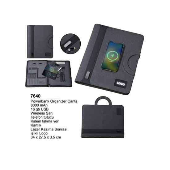 Powerbank Organizer Çanta 7640